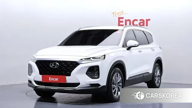 Hyundai Santa Fe TM 2019 Белый из Кореи