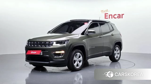 Jeep Compass 2nd Generation 2018 Зеленый из Кореи