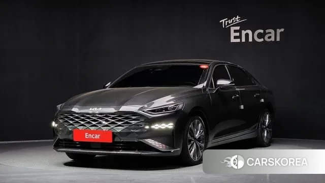 Kia K8 2021 Серый из Кореи