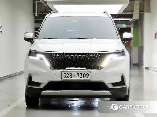 Kia Carnival 4th generation 2022 Белый из Кореи