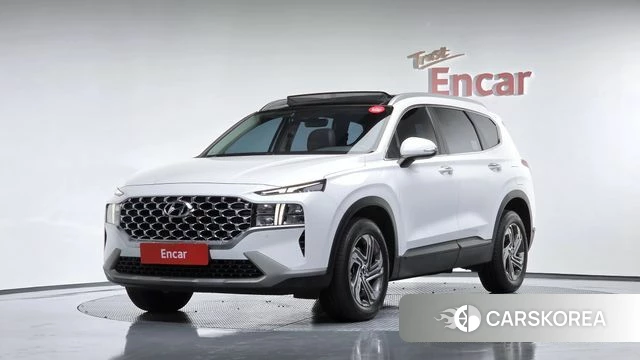 Hyundai The New Santa Fe 2021 Белый из Кореи
