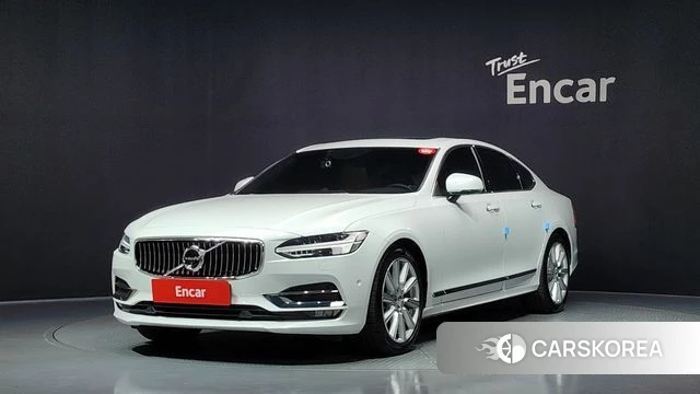 Volvo S90 2019 Белый из Кореи