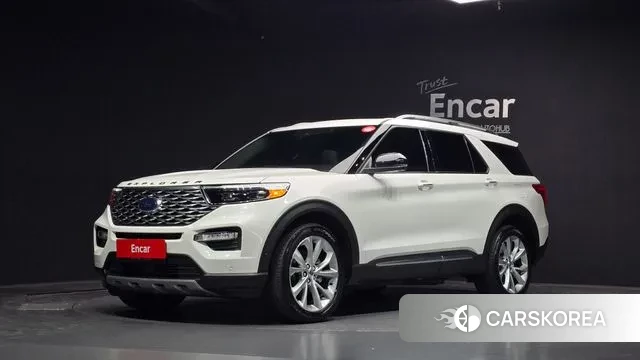 Ford Explorer 6th Generation 2021 Белый из Кореи