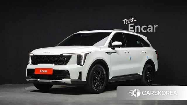 Kia The New Sorento 4th Generation 2023 Белый из Кореи