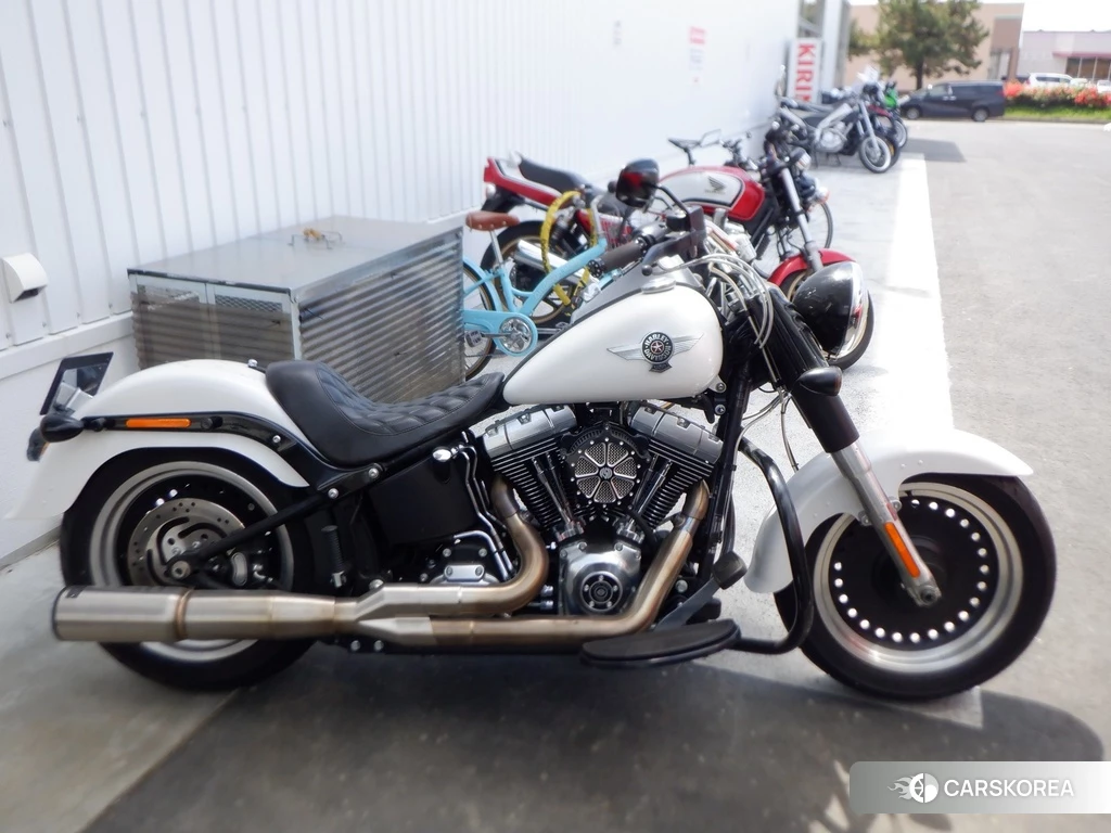 Проданный Harley-Davidson Softail Fat Boy Lo FLSTFB1580 2011 из Японии, фото 2