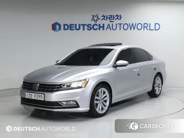Volkswagen The New Passat 2018 Серебряный из Кореи