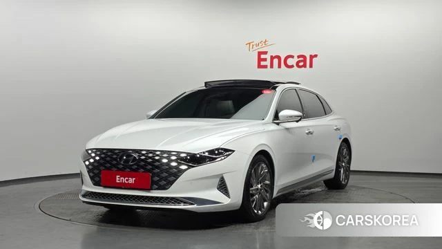 Hyundai The New Grandeur IG 2021 Белый из Кореи
