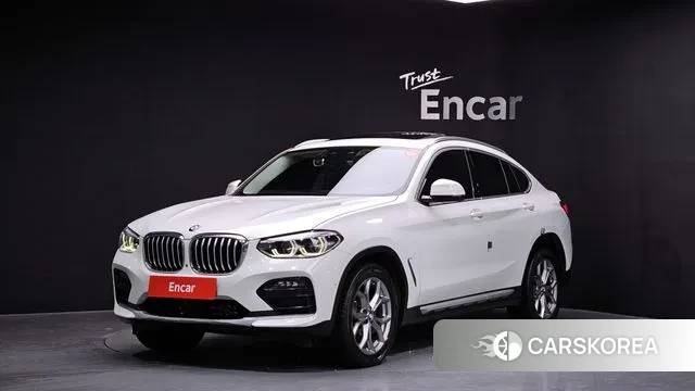 BMW X4 (G02) 2020 Белый из Кореи