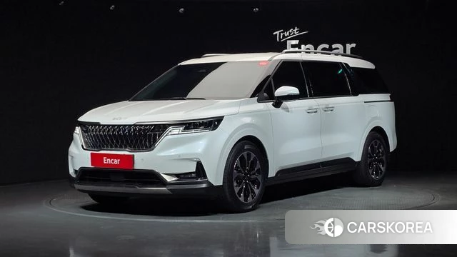 Kia Carnival 4th generation 2023 Белый из Кореи