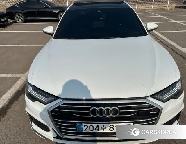 Audi A6 (C8) 2023 Белый из Кореи