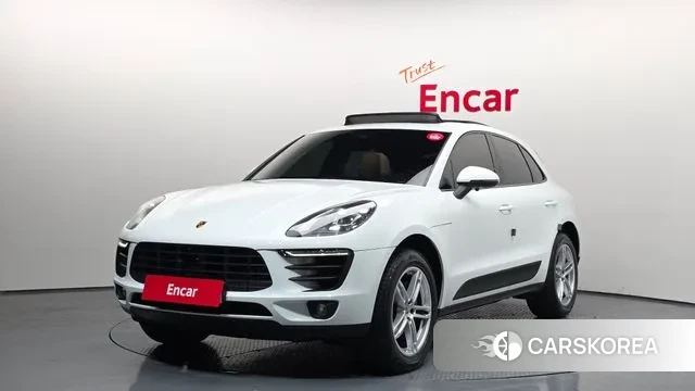 Porsche Macan 2018 Белый из Кореи