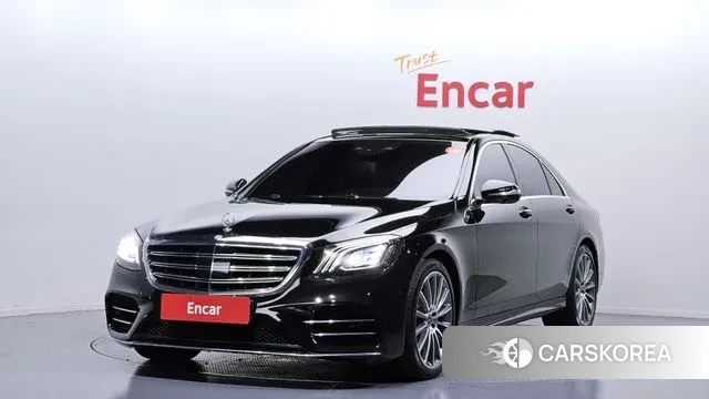 Mercedes-Benz S-Class W222 2018 Черный из Кореи