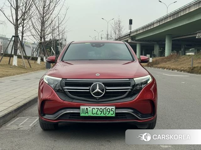 Mercedes-Benz EQC 2021 Красный из Китая