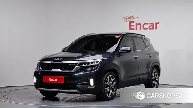Kia Seltos 2021 Серый из Кореи