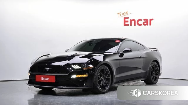 Ford Mustang 2018 Черный из Кореи