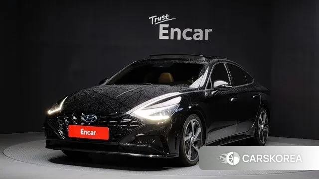 Hyundai Sonata (DN8) 2020 Черный из Кореи