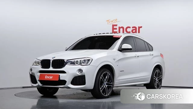 BMW X4 (F26) 2018 Белый из Кореи