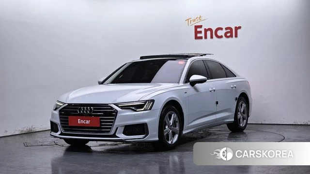 Audi A6 (C8) 2020 Белый из Кореи