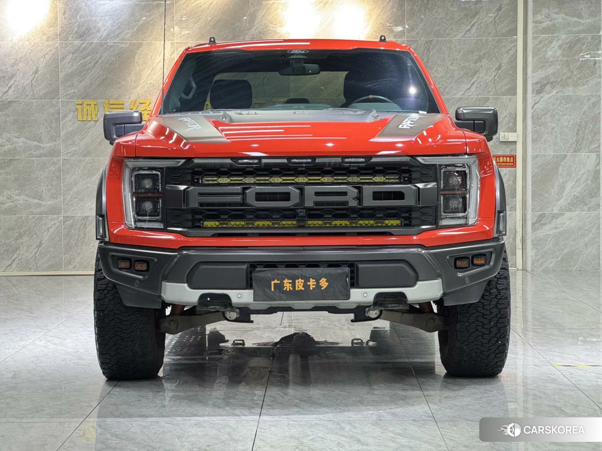 Ford F-150 Raptor 2022 Оранжевый из Китая