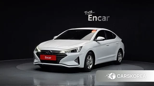 Hyundai The New Avante AD 2019 Белый из Кореи