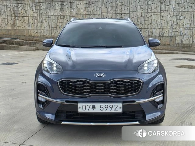 Kia Sportage The Bold 2018 Серый из Кореи