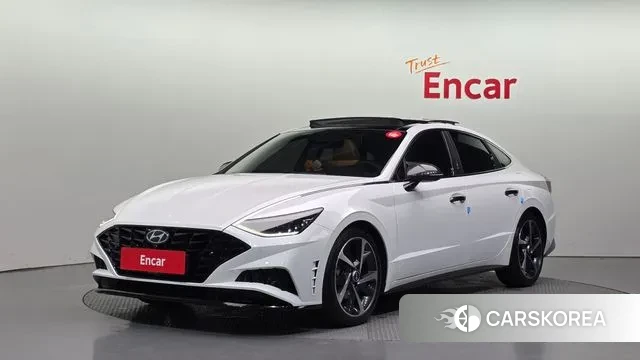 Hyundai Sonata (DN8) 2021 Белый из Кореи