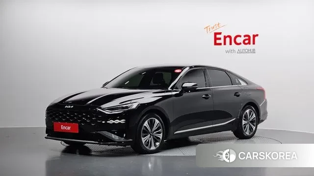 Kia K8 Hybrid 2021 Черный из Кореи