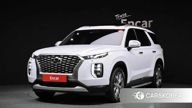 Hyundai Palisade 2021 Белый из Кореи
