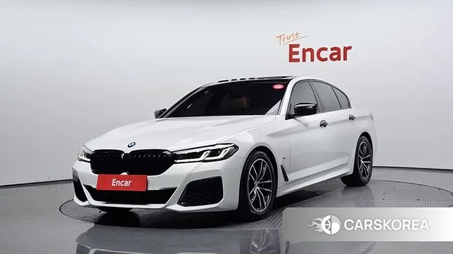 BMW 5 Series (G30) 2022 Белый из Кореи