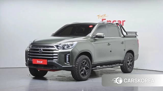 Ssangyong The New Rexton Sport 2021 Зеленый из Кореи