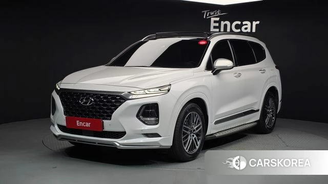 Hyundai Santa Fe TM 2018 Белый из Кореи