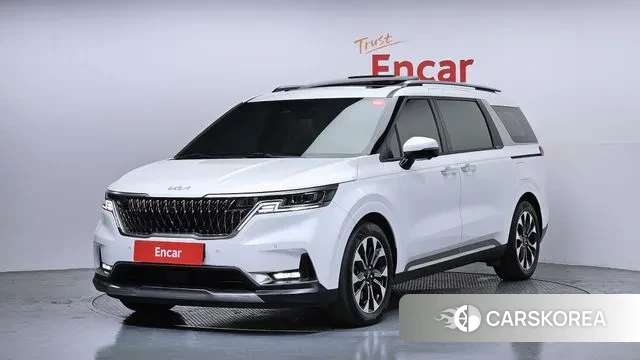 Kia Carnival 4th generation 2023 Белый из Кореи