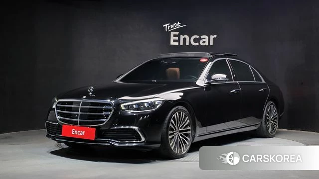 Mercedes-Benz S-Class W223 2023 Черный из Кореи
