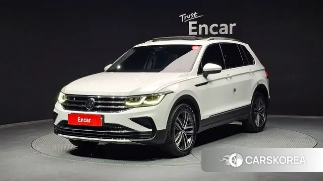 Volkswagen Tiguan second Generation 2023 Белый из Кореи