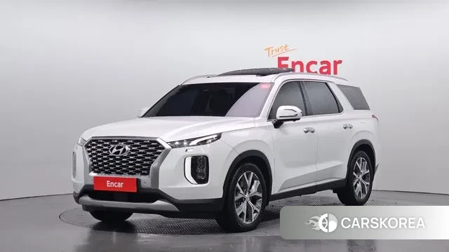 Hyundai Palisade 2021 Белый из Кореи