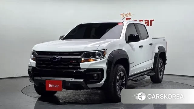 Chevrolet (GM Daewoo) Real New Colorado 2022 Белый из Кореи