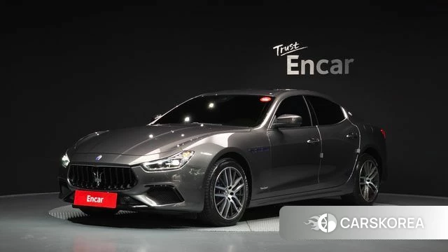 Maserati Ghibli 2021 Серый из Кореи
