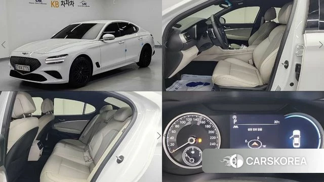 Genesis The New G70 2021 Белый из Кореи