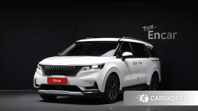 Kia Carnival 4th generation 2023 Белый из Кореи