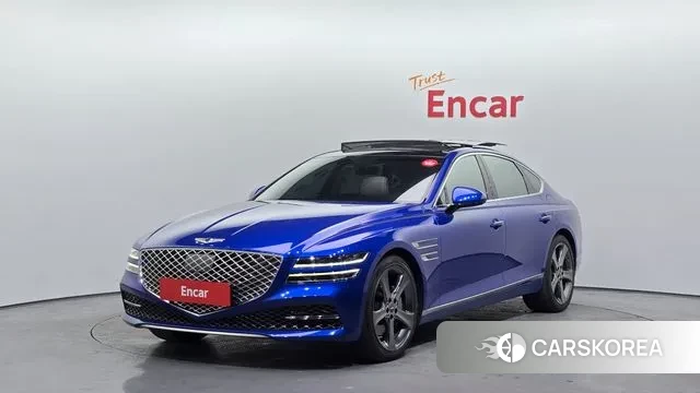 Genesis G80 (RG3) 2021 Синий из Кореи