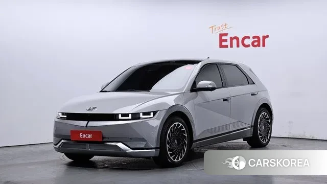 Hyundai Ionic 5 2022 Серебристо-серый из Кореи