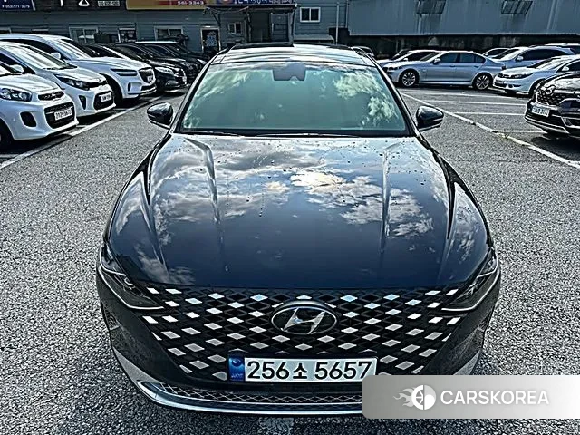 Hyundai The New Grandeur IG Hybrid 2020 Синий из Кореи