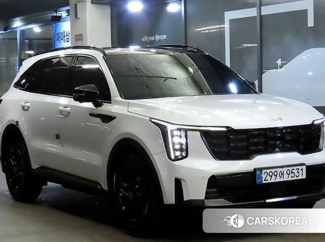 Kia The New Sorento 4th Generation 2025 Белый из Кореи