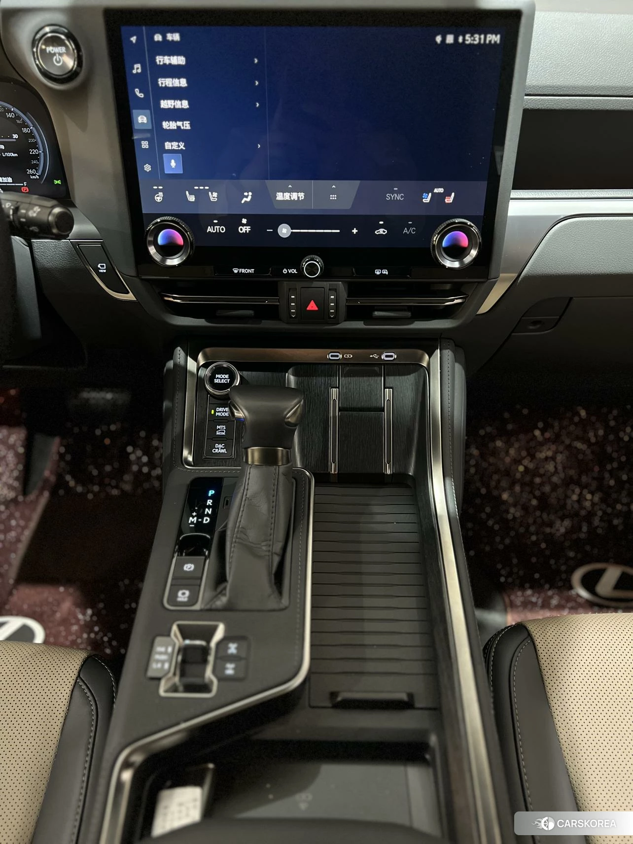 Lexus GX 2024 Желтый из Китая