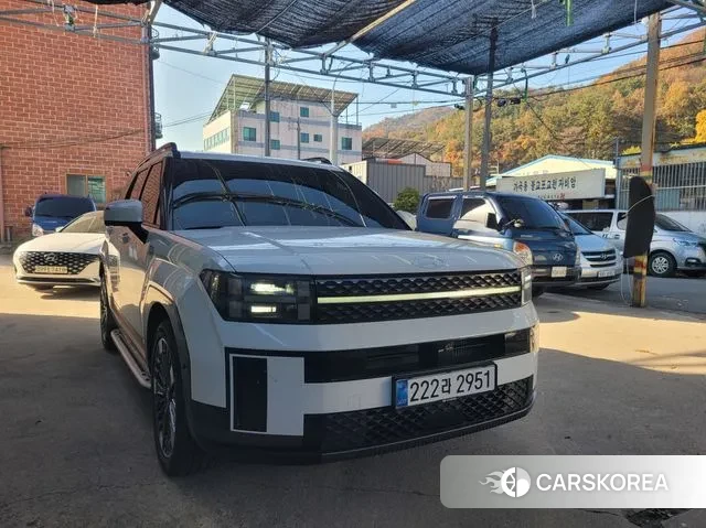 Hyundai Santa Fe (MX5) 2025 Белый из Кореи