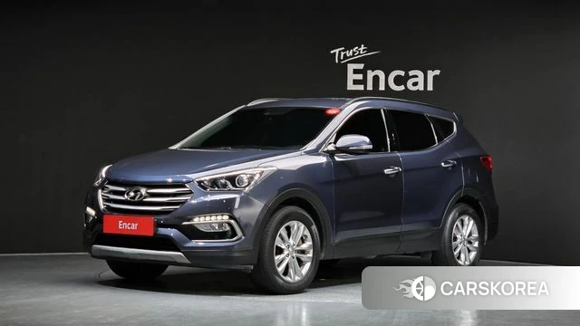 Hyundai Santa Fe The Prime 2018 Синий из Кореи