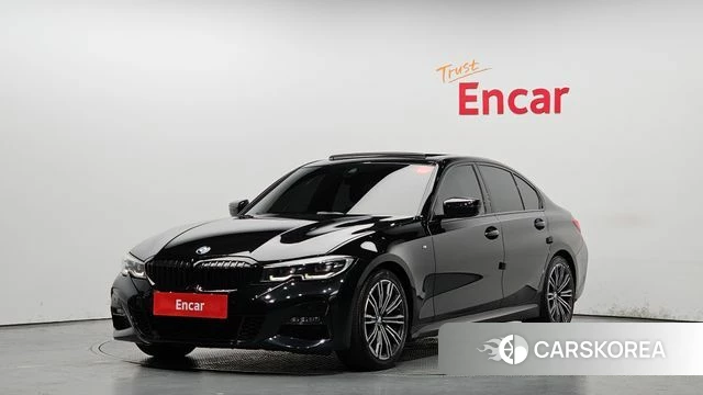 BMW 3 Series (G20) 2021 Черный из Кореи