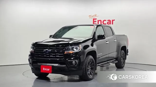 Chevrolet (GM Daewoo) Real New Colorado 2022 Черный из Кореи