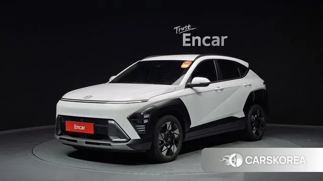 Hyundai Kona Hybrid (SX2) 2023 Белый из Кореи