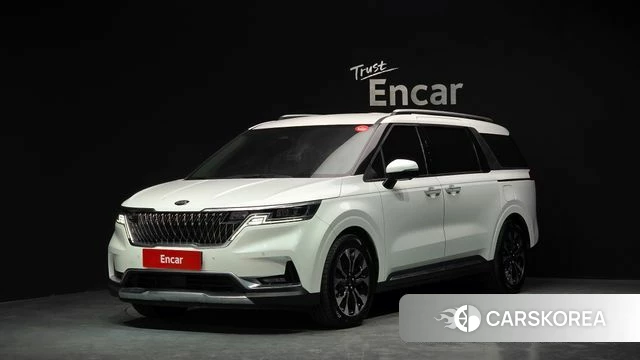 Kia Carnival 4th generation 2021 Белый из Кореи